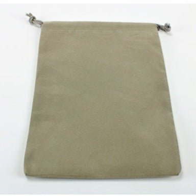 Chessex - Large Suedecloth Dice Bag - Grey - Loaded Dice