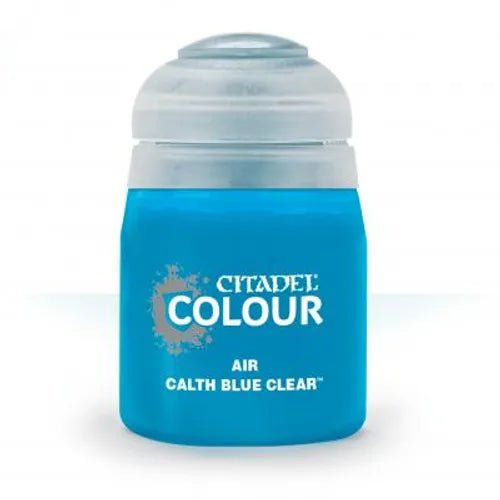 Citadel Air Calth Blue Clear 24ml airbrush paint pot by Games Workshop