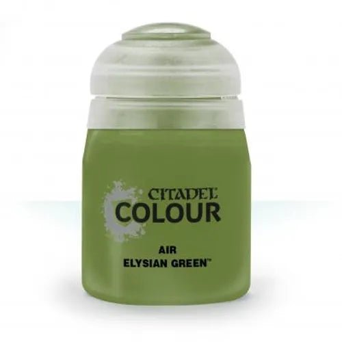 Citadel Air Elysian Green 24ml airbrush paint pot by Games Workshop