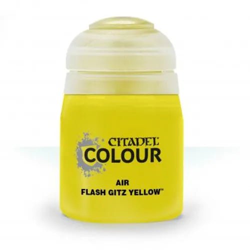 Games Workshop Citadel Air Flash Gitz Yellow 24ml paint pot