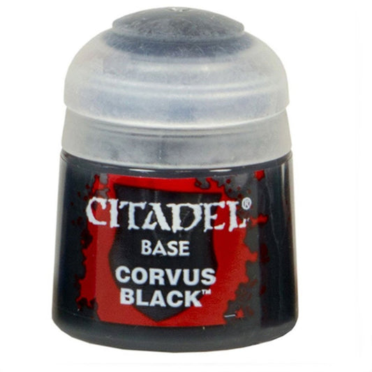 Citadel Base: Corvus Black 12ml - Loaded Dice