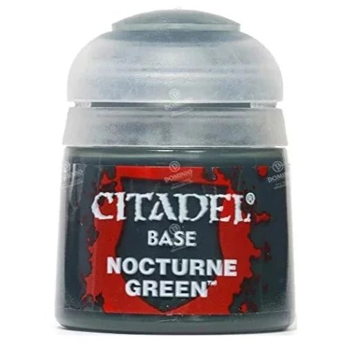 Citadel Base Nocturne Green 12ml paint pot by Games Workshop