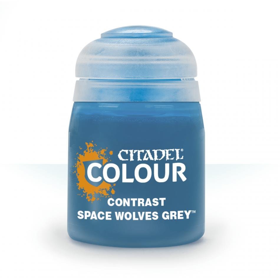 Citadel Contrast Space Wolves Grey 18ml paint pot by Games Workshop