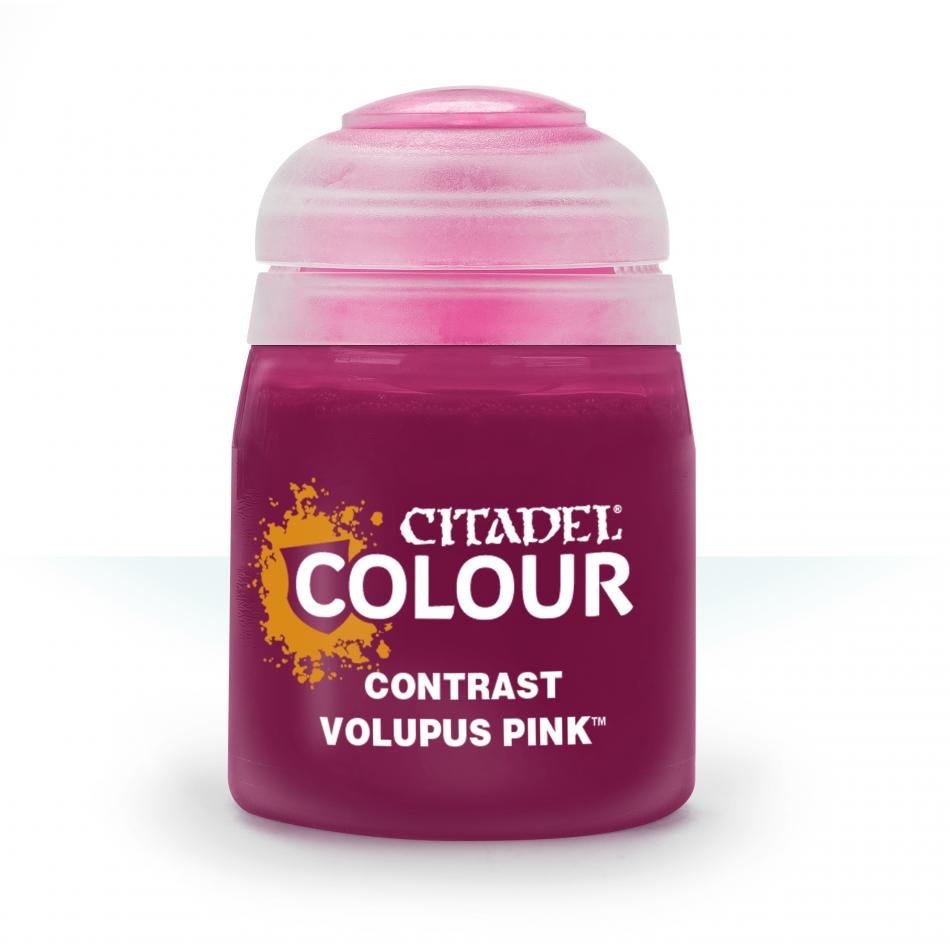 Citadel Colour Contrast Volupus Pink 18ml paint pot, Games Workshop