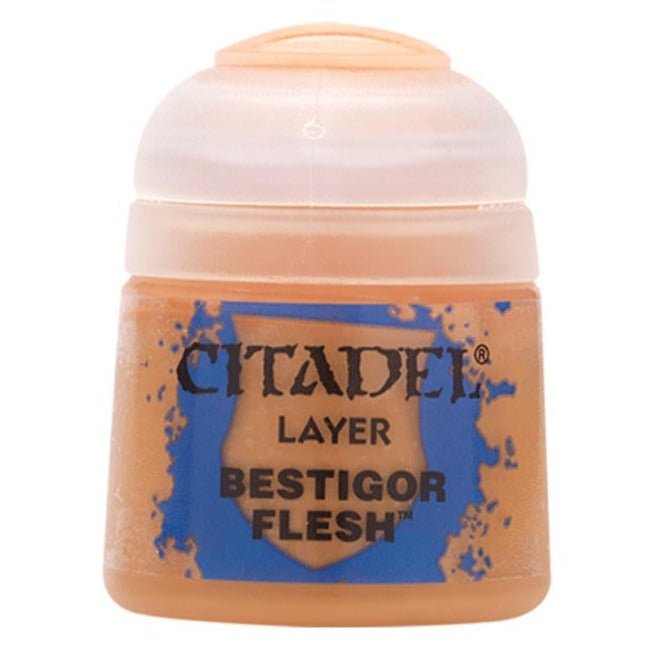 Citadel Layer Bestigor Flesh 12ml paint pot, Games Workshop