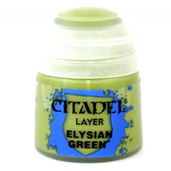 Citadel Layer Elysian Green 12ml paint pot by Games Workshop