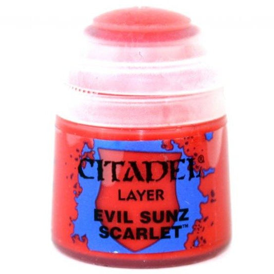 Citadel Layer: Evil Sunz Scarlet 12ml - Loaded Dice