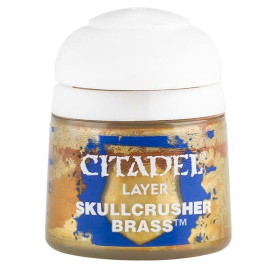 Citadel Layer: Skullcrusher Brass 12ml - Loaded Dice
