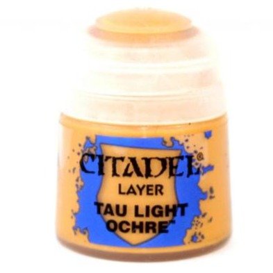 Citadel Layer Tau Light Ochre 12ml paint pot by Games Workshop