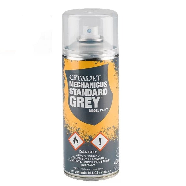 Citadel Mechanicus Standard Grey Spray Paint 400ml can by Games Workshop