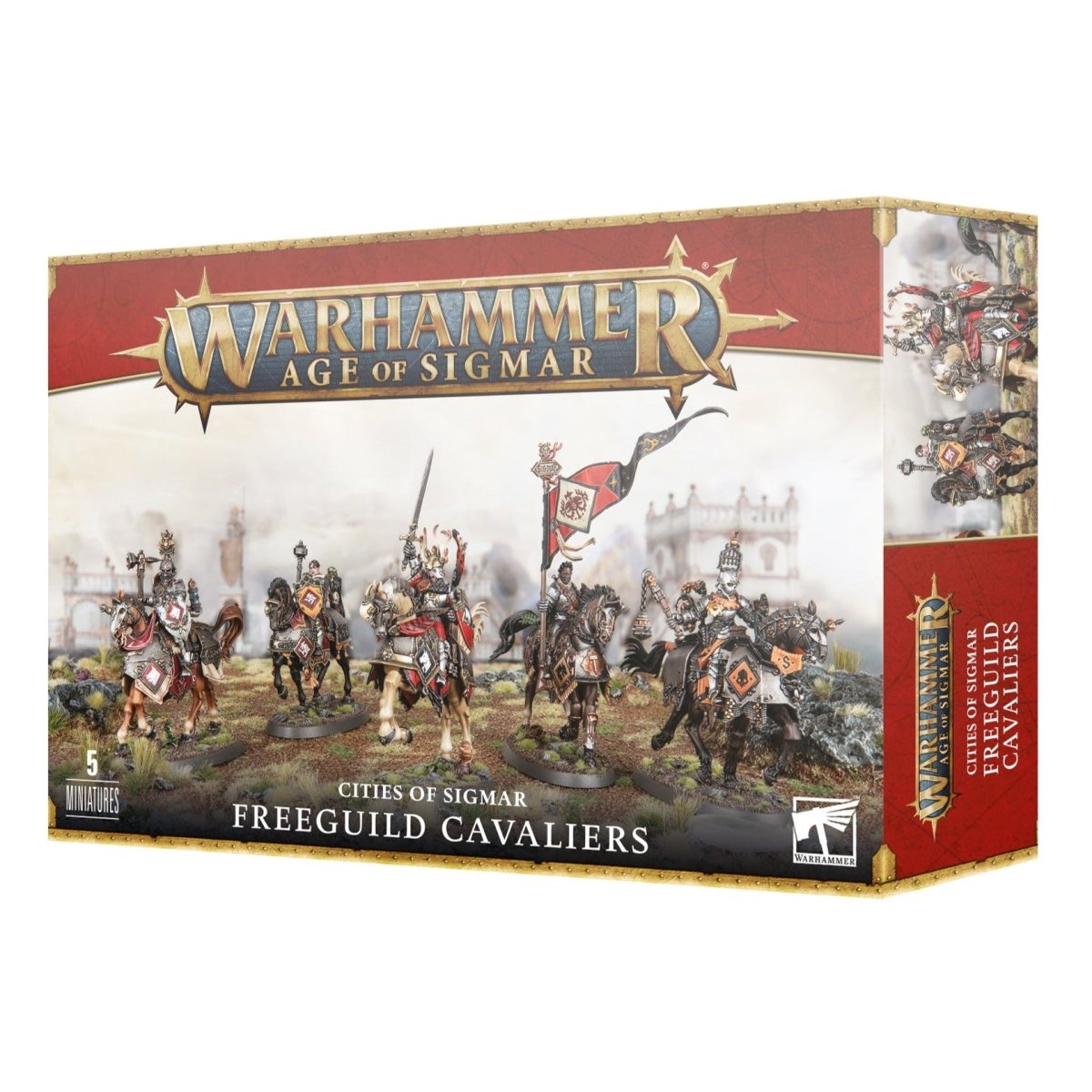 Games Workshop Cities of Sigmar Freeguild Cavaliers box, Warhammer Age of Sigmar