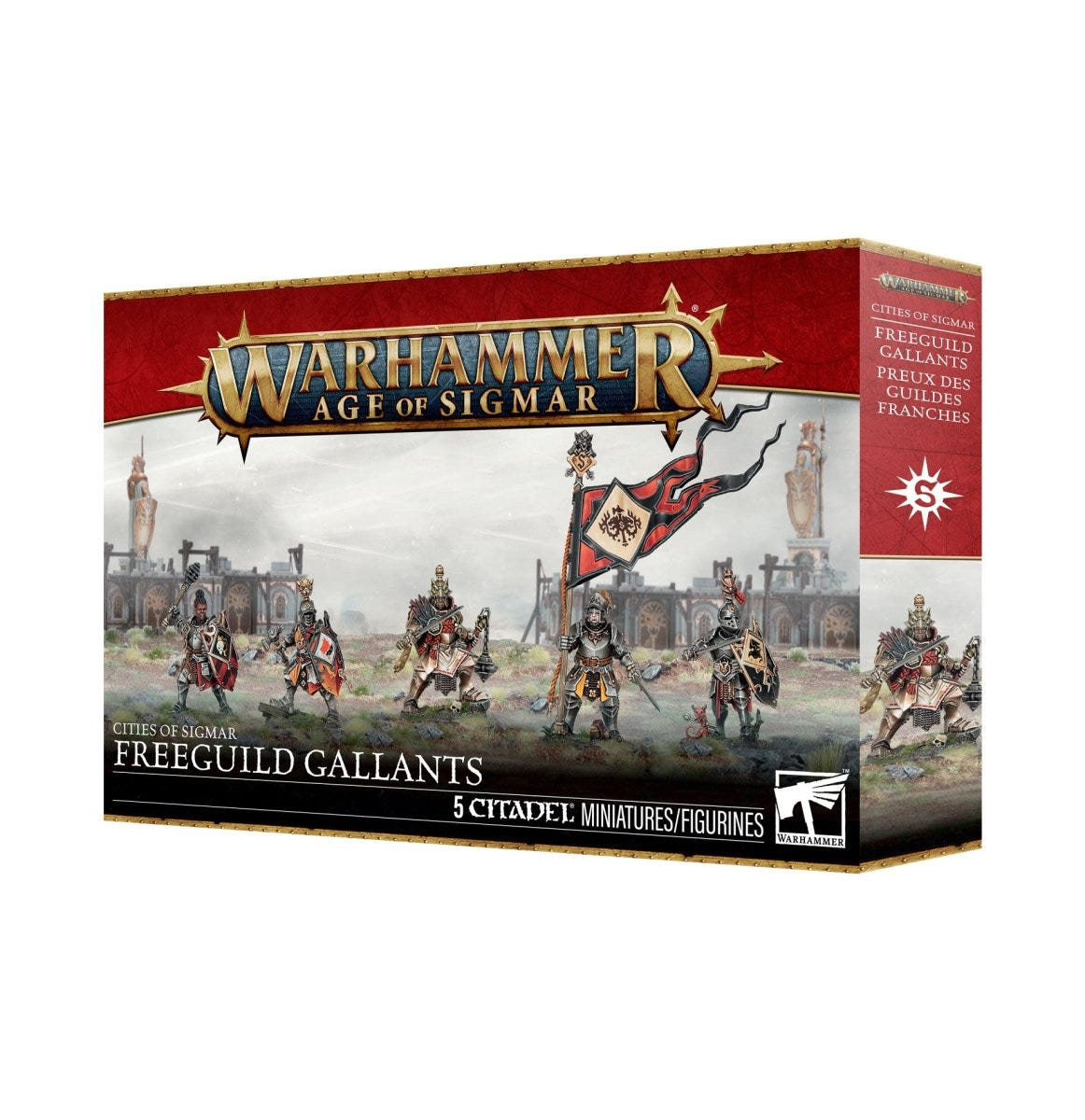 Games Workshop Age of Sigmar Cities of Sigmar Freeguild Gallants box front