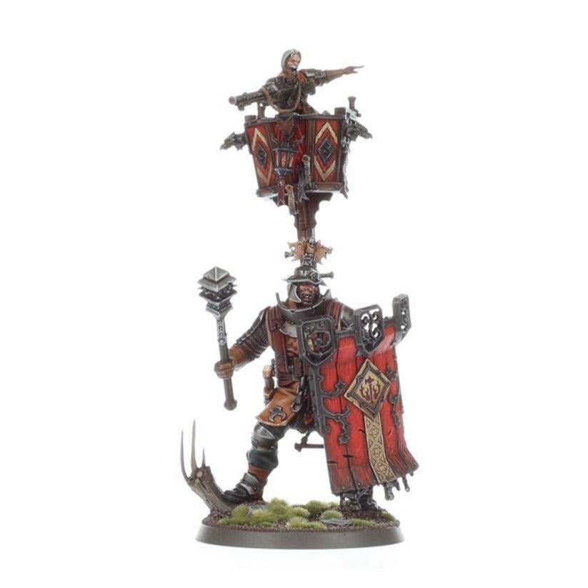 Painted Fusil-Major on Ogor Warhulk, alternate build with the marksman aiming, front view
