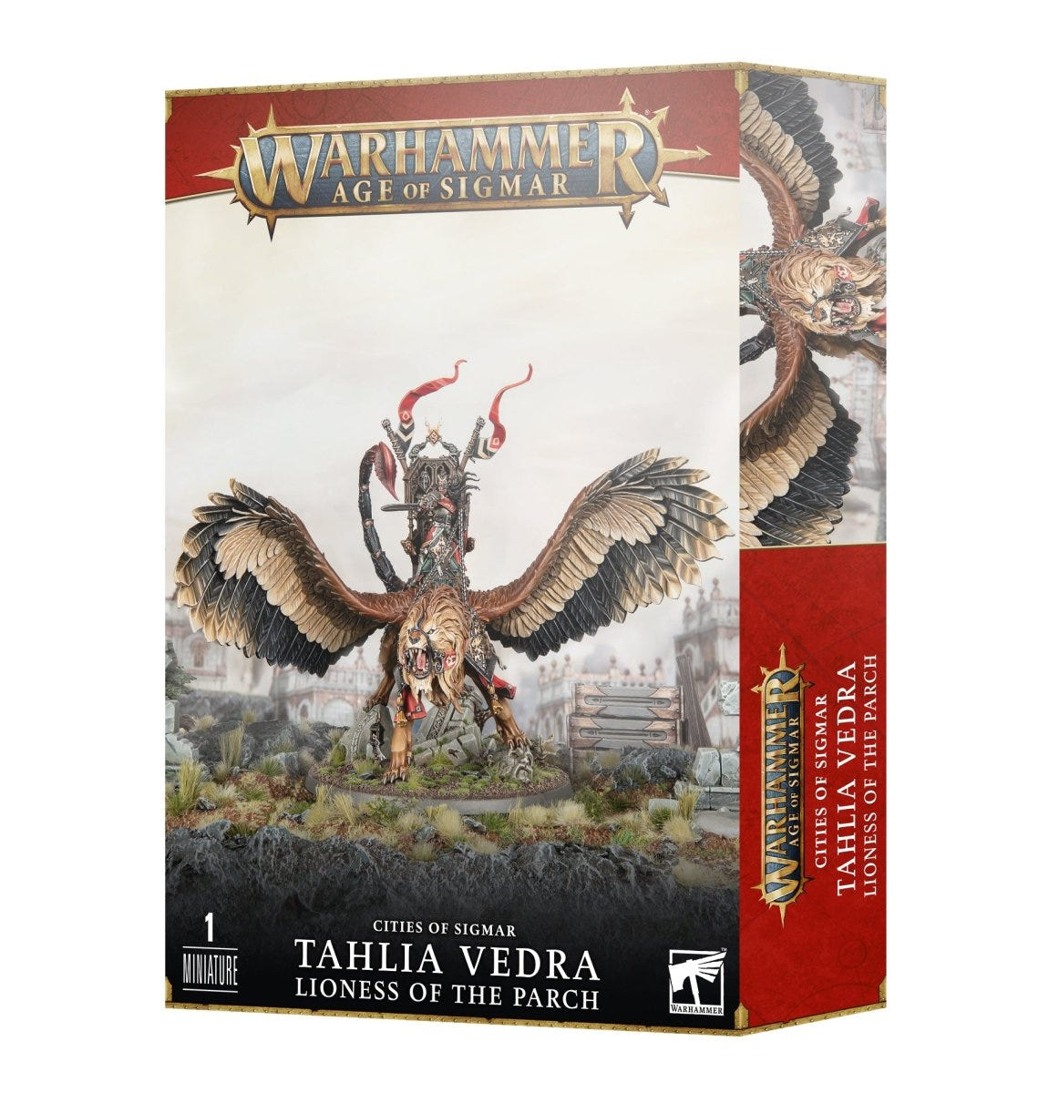 Age of Sigmar Cities of Sigmar Tahlia Vedra, Lioness of the Parch box from Games Workshop