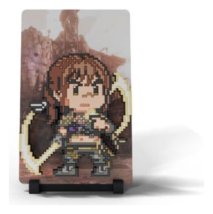 First 4 Figures Clair Obscur Expedition 33 FiGGYZ pixel-art magnet of Sciel on stand