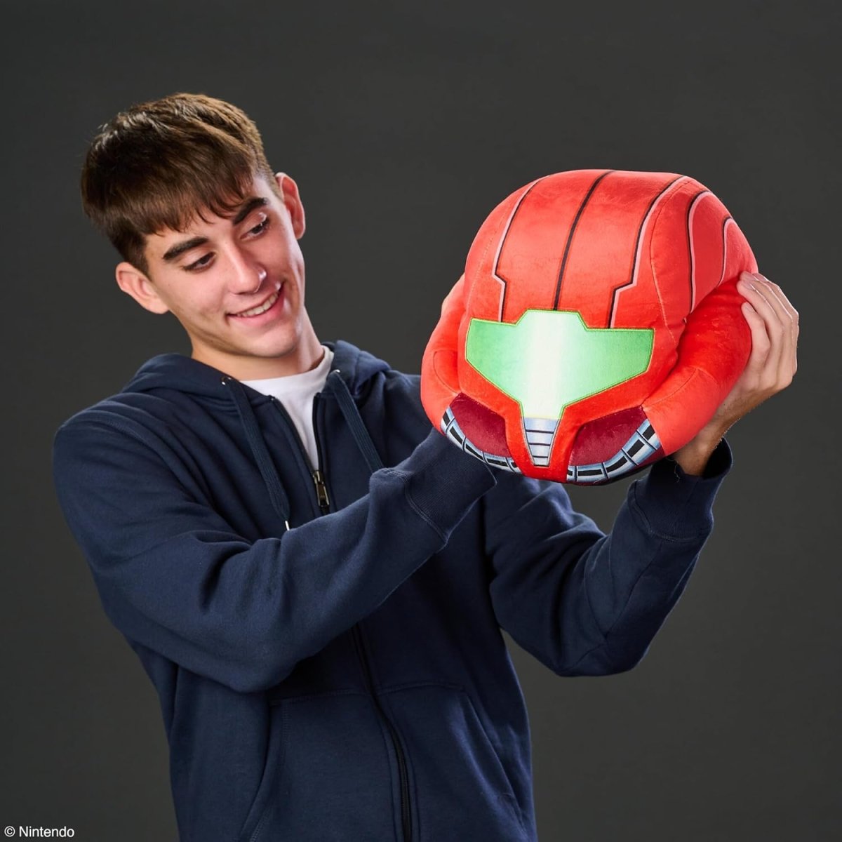 Club Mocchi- Mocchi- Metroid Prime Plushie - Samus Helmet - Loaded Dice