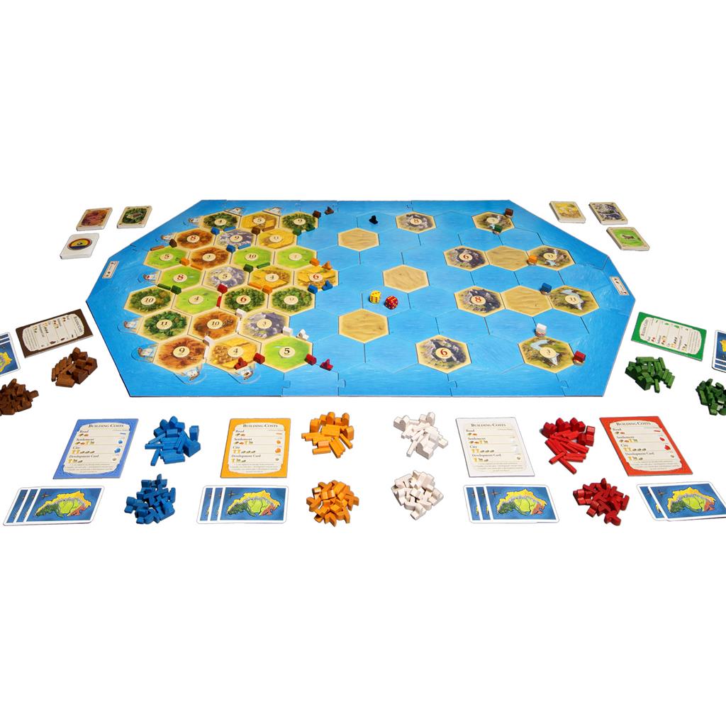 Catan Expansion: Seafarers 5 & 6 Player - Loaded Dice Barry Vale of Glamorgan CF64 3HD
