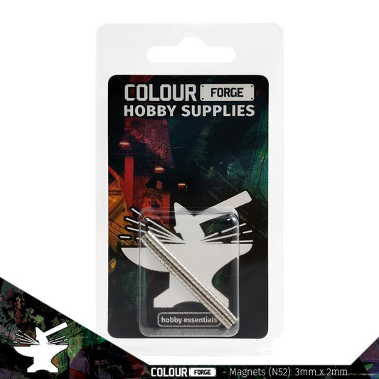 Colour Forge 3x2mm Neodymium Magnets (N52) (50)