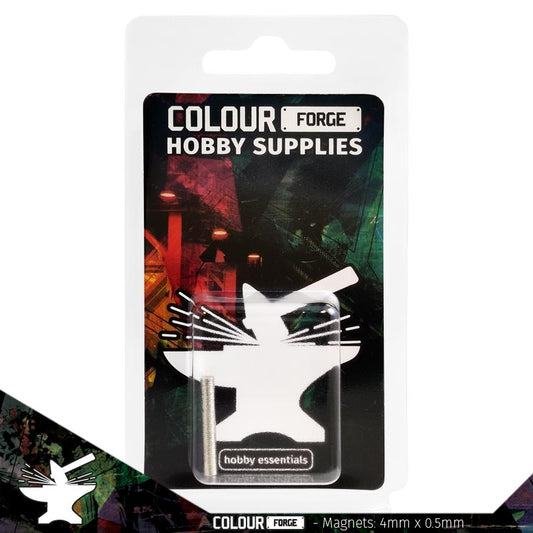 Colour Forge 4x0.5mm Neodymium Magnets (N35) (50)