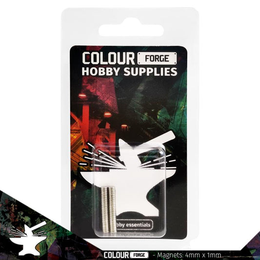 Colour Forge 4x1mm Neodymium Magnets (N35) (50)