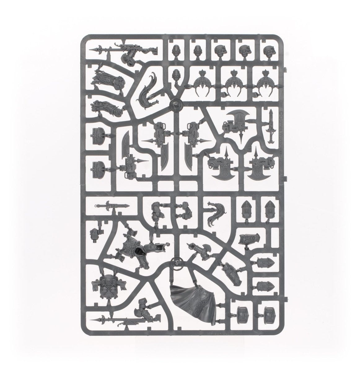 Combat Patrol: Adeptus Custodes unpainted plastic sprue, frame 1 of 8