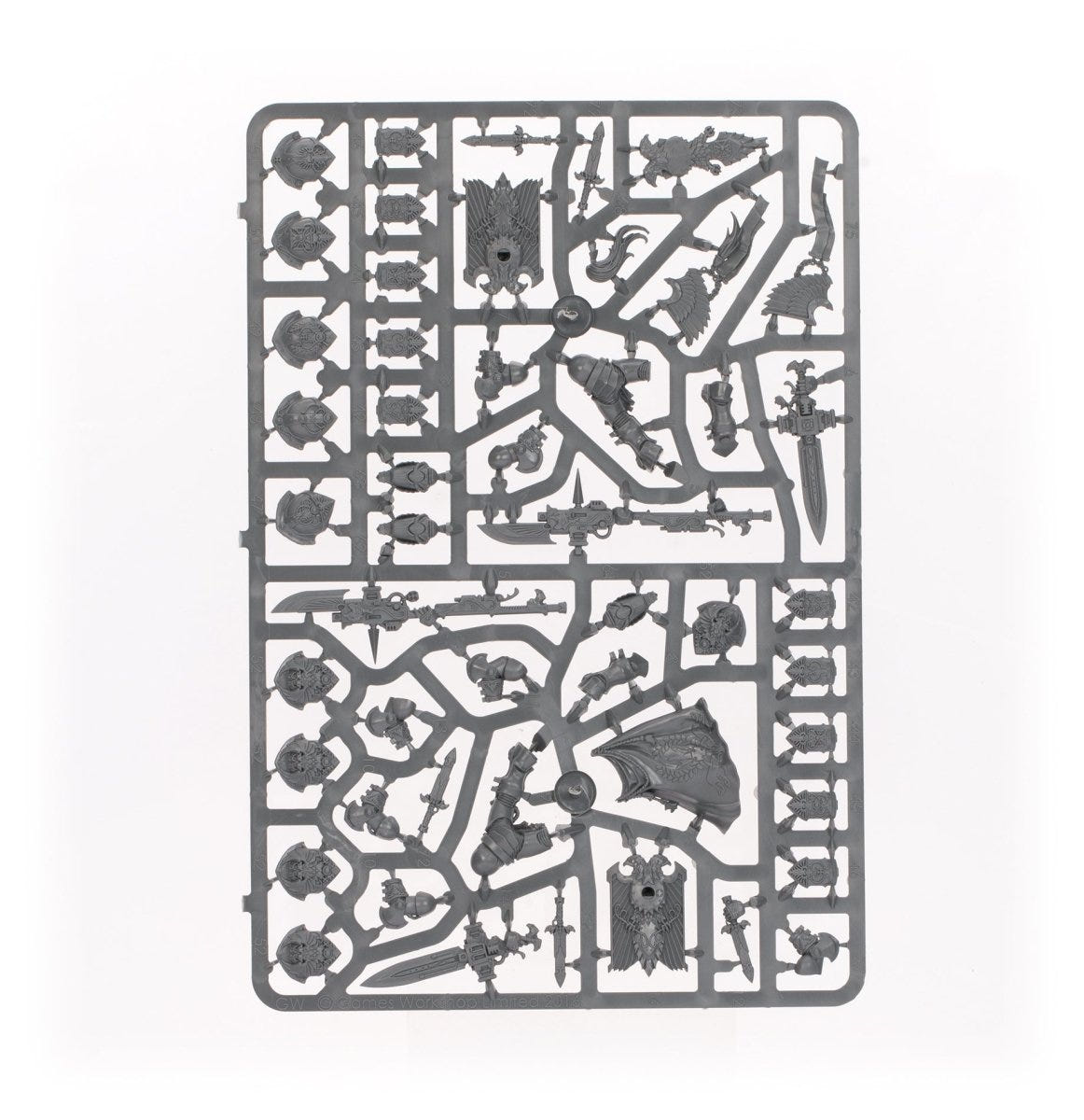 Combat Patrol: Adeptus Custodes unpainted plastic sprue, frame 6 of 8