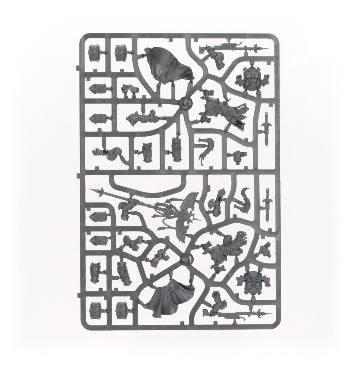 Combat Patrol: Adeptus Custodes unpainted plastic sprue, frame 2 of 8