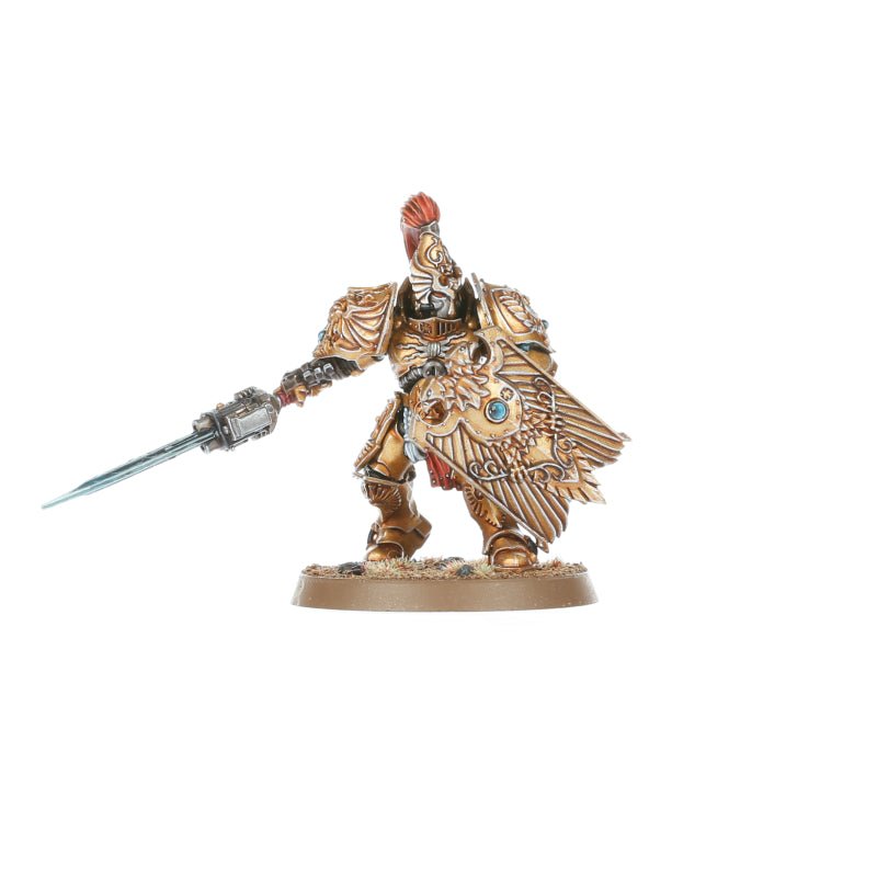 Combat Patrol: Adeptus Custodes painted miniature - Loaded Dice