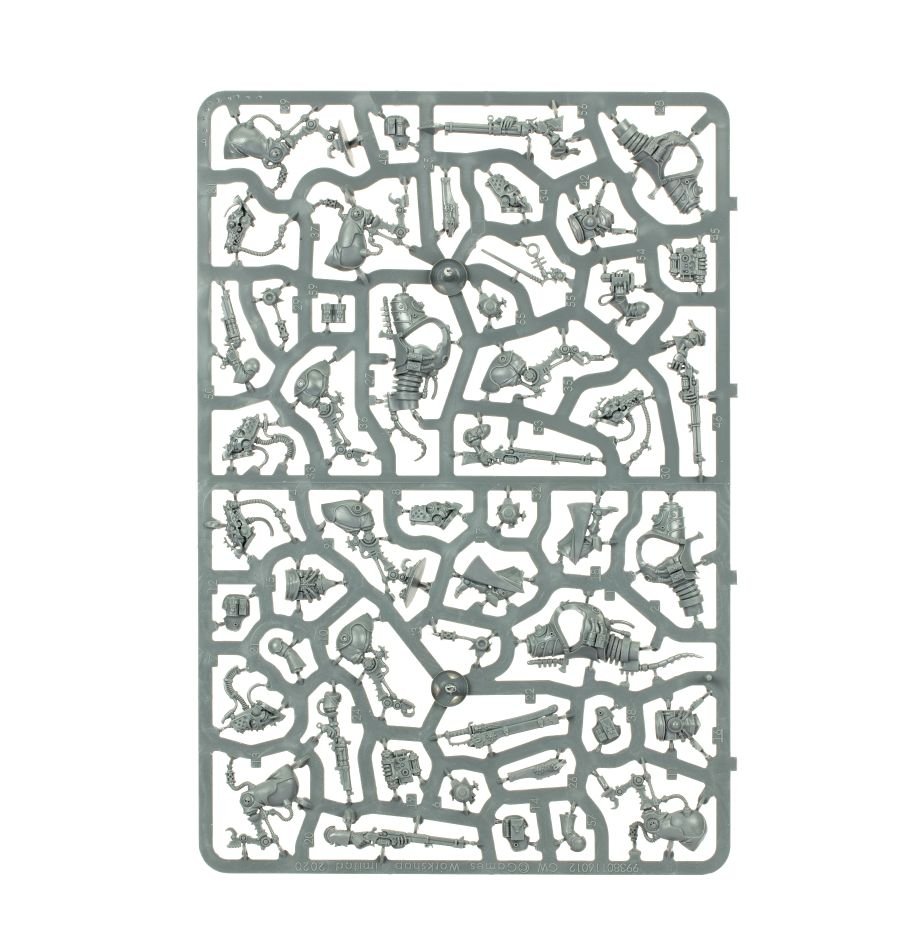Combat Patrol: Adeptus Mechanicus sprue contents - Loaded Dice