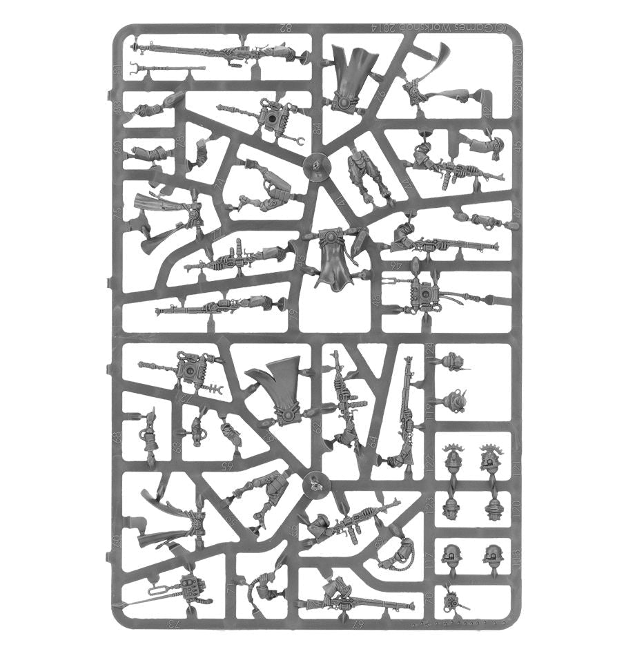 Combat Patrol: Adeptus Mechanicus sprue contents - Loaded Dice