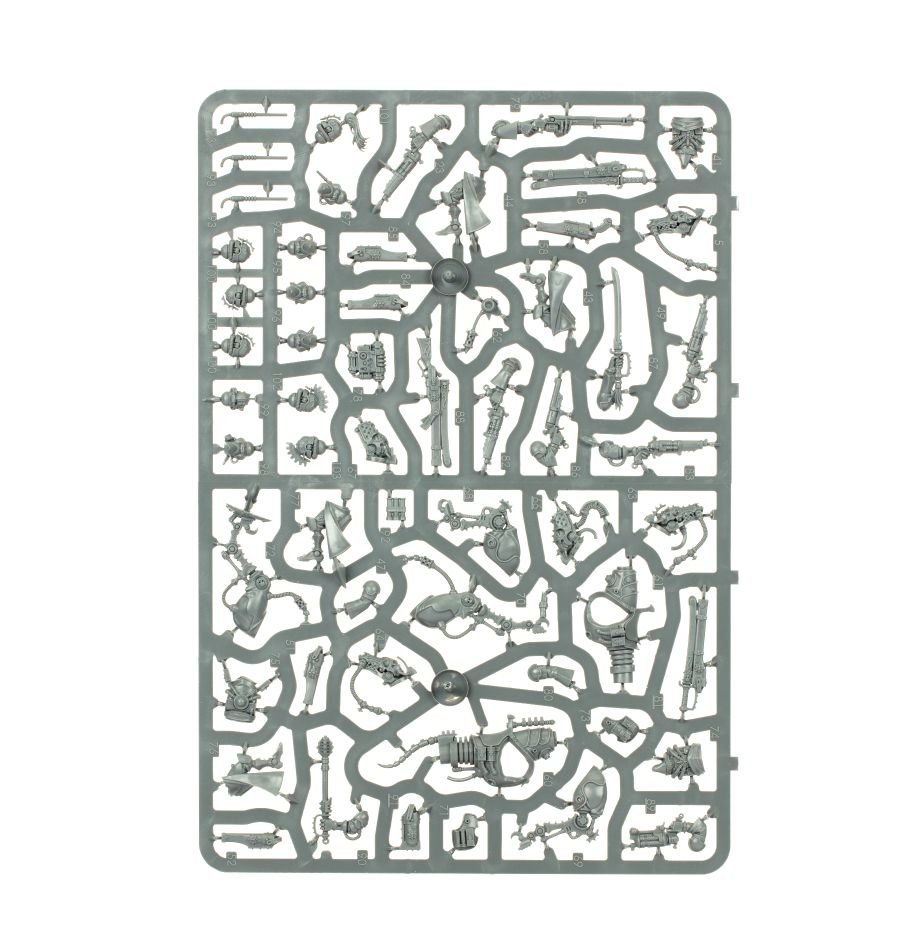Combat Patrol: Adeptus Mechanicus sprue contents - Loaded Dice