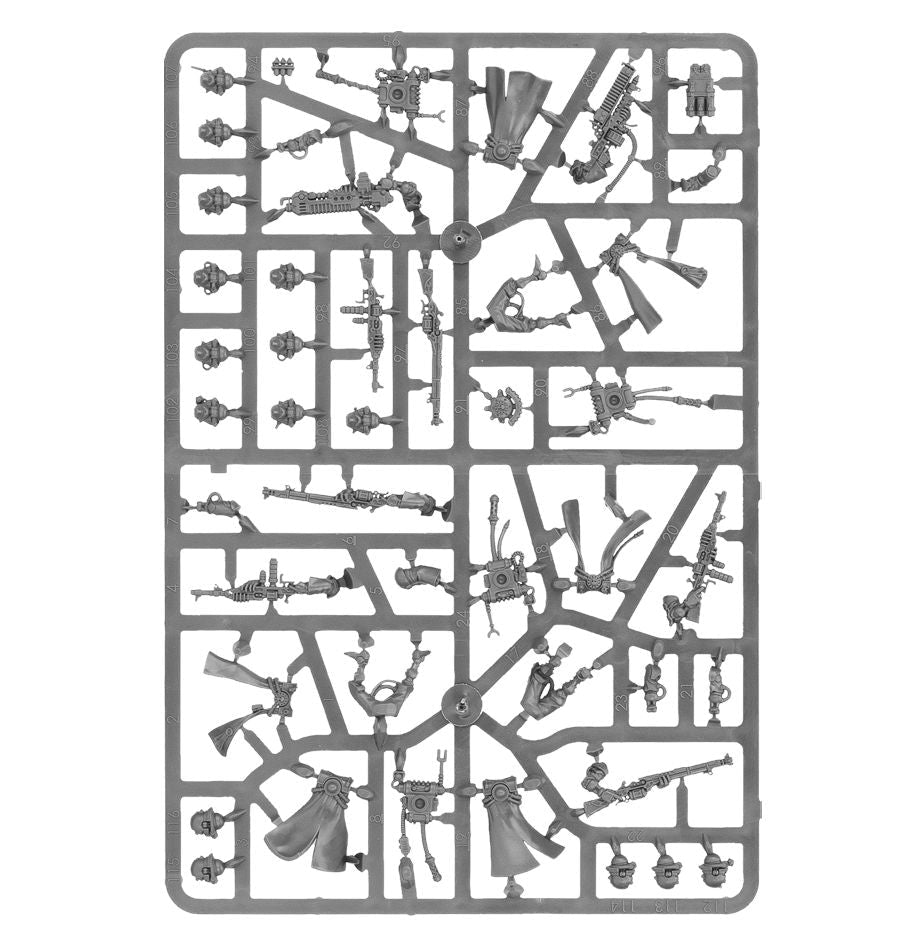 Combat Patrol: Adeptus Mechanicus sprue contents - Loaded Dice