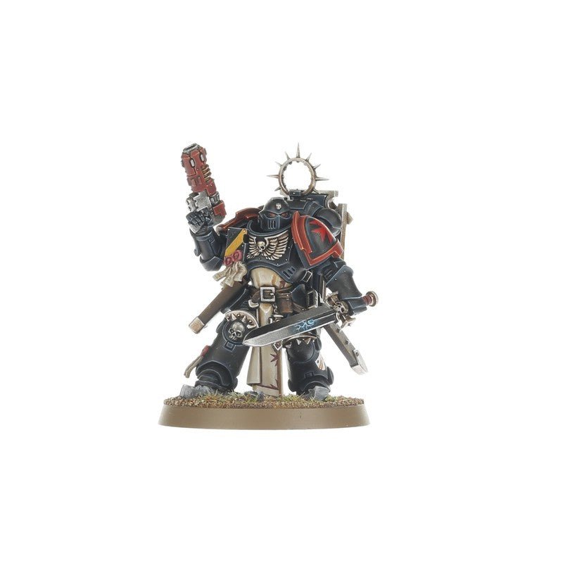 Combat Patrol: Black Templars Bladeguard Veteran painted miniature - Loaded Dice