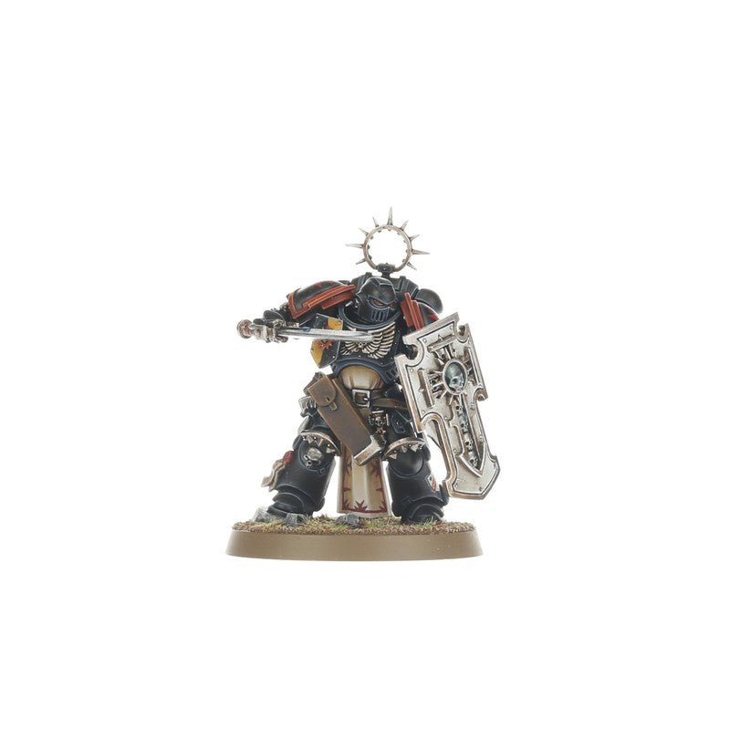 Combat Patrol: Black Templars Bladeguard Veteran painted miniature - Loaded Dice