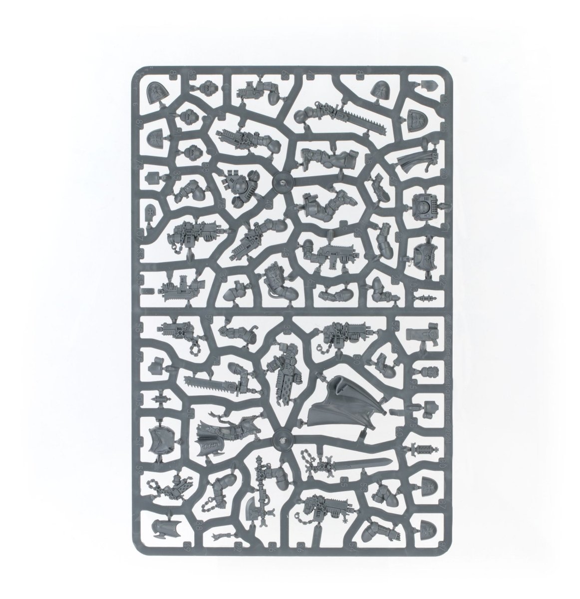 Combat Patrol: Black Templars sprue contents - Loaded Dice