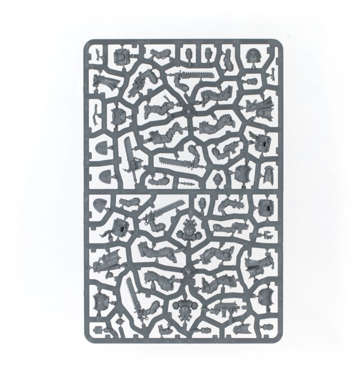 Combat Patrol: Black Templars sprue contents - Loaded Dice