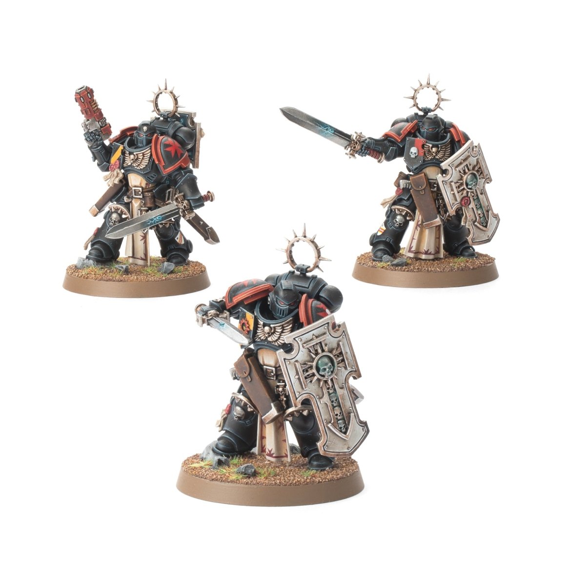 Combat Patrol: Black Templars painted miniatures - Loaded Dice