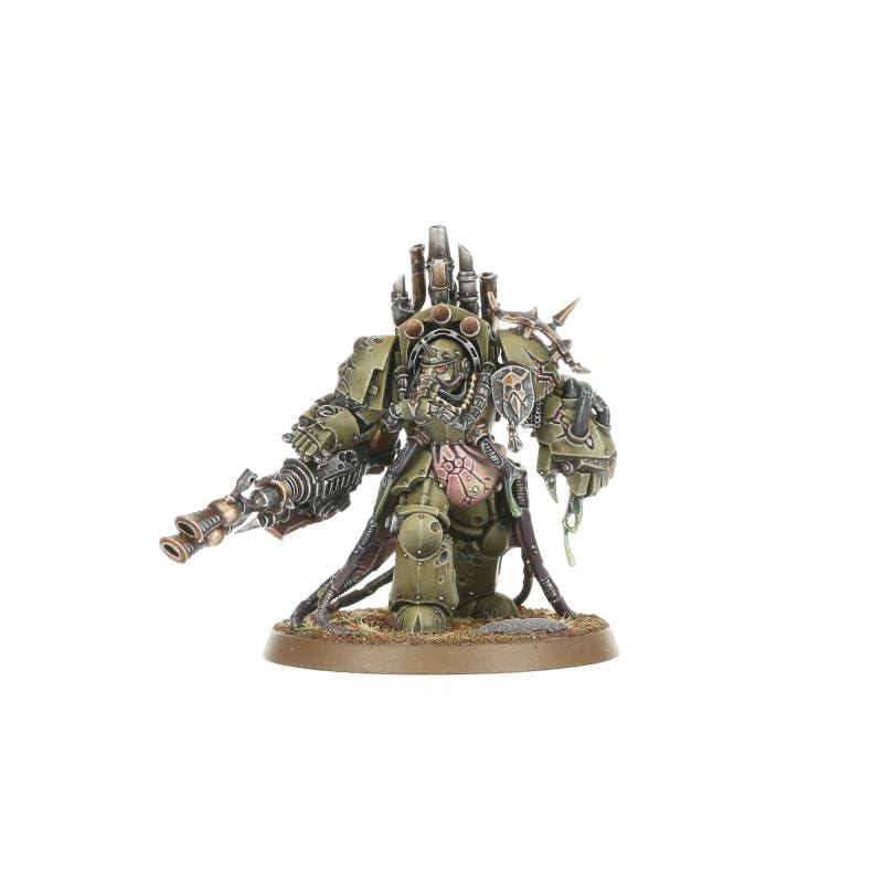 Painted Death Guard Terminator lord, front view