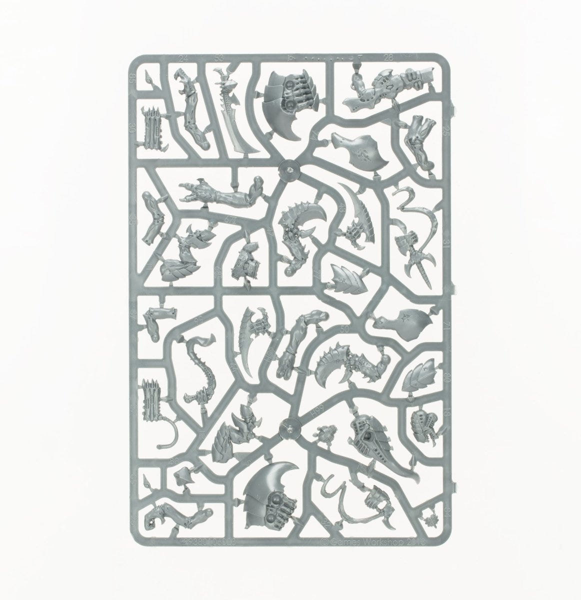 Combat Patrol: Tyranid Assault Brood unpainted plastic sprue, frame 6 of 10
