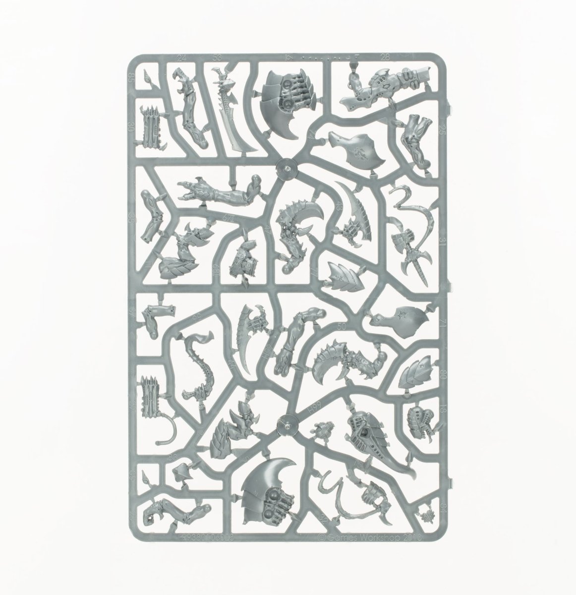 Combat Patrol: Tyranid Assault Brood sprue contents - Loaded Dice