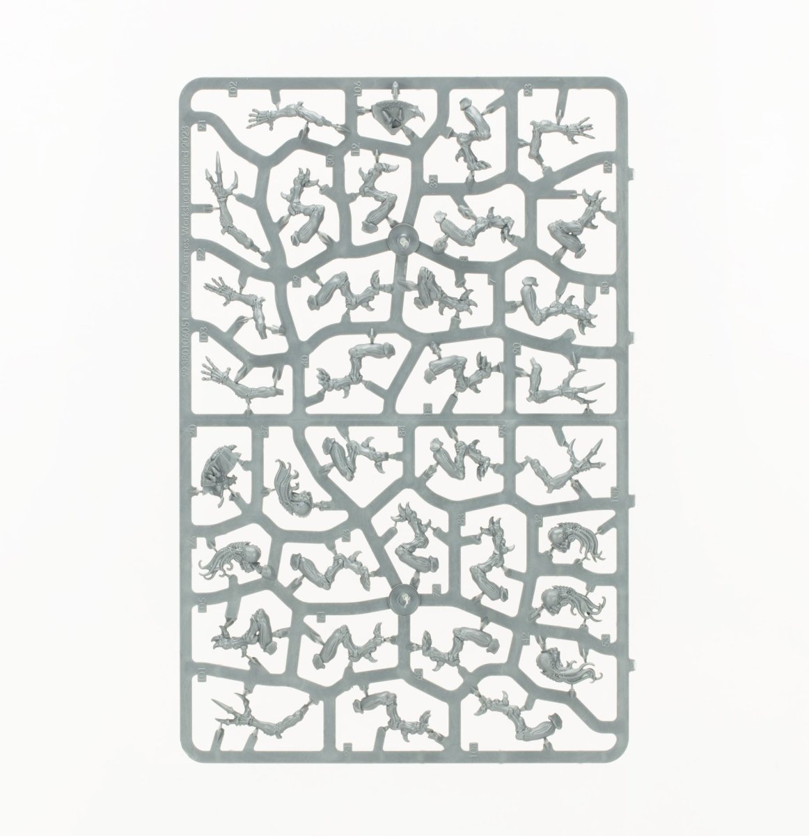 Combat Patrol: Tyranid Assault Brood sprue contents - Loaded Dice
