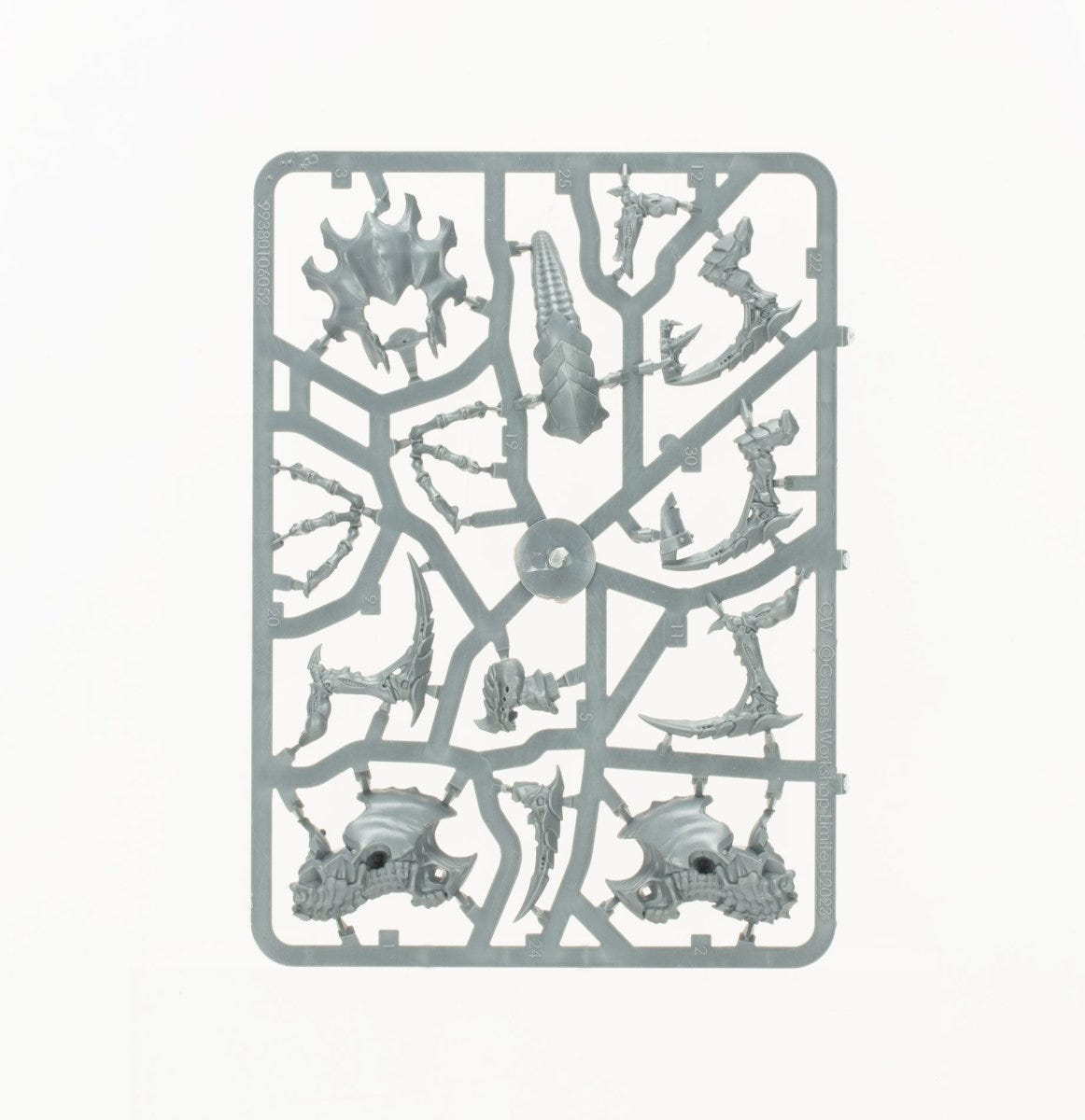 Combat Patrol: Tyranid Assault Brood unpainted plastic sprue, frame 9 of 10