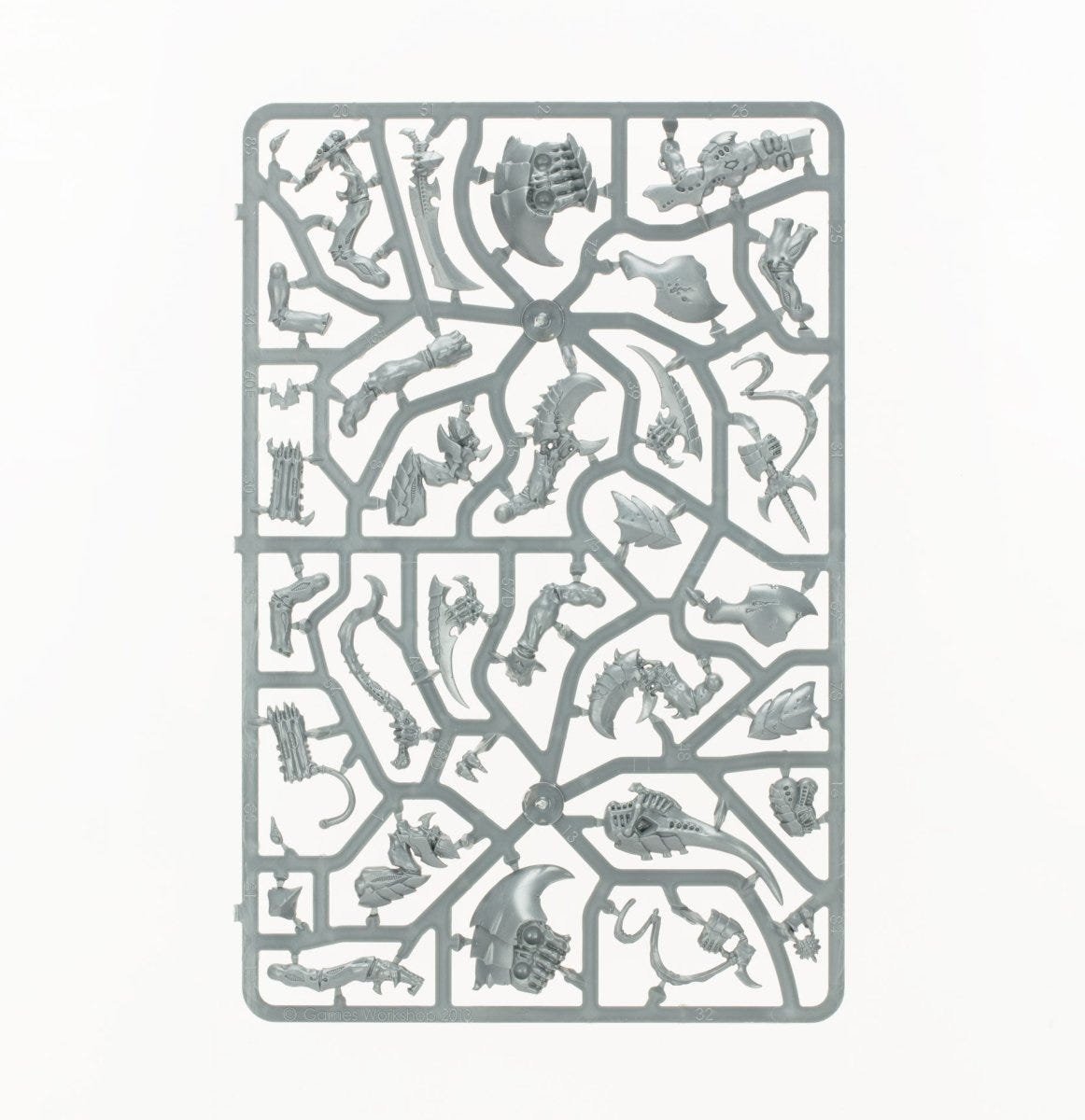 Combat Patrol: Tyranid Assault Brood unpainted plastic sprue, frame 8 of 10