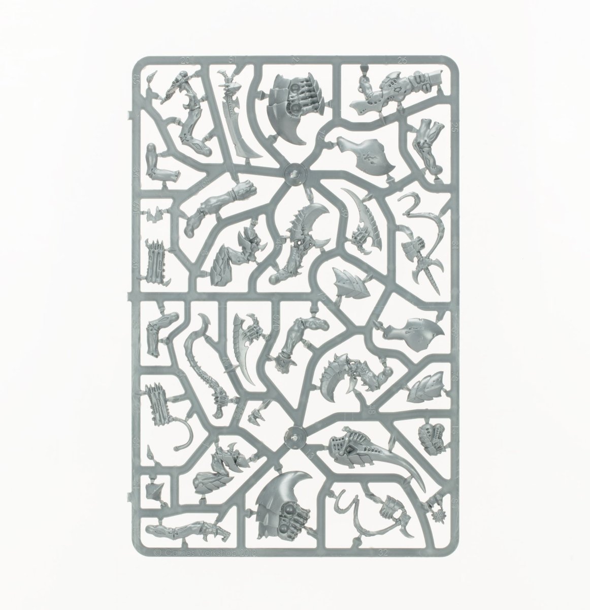 Combat Patrol: Tyranid Assault Brood sprue contents - Loaded Dice