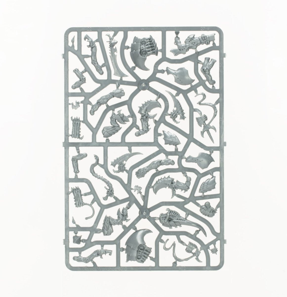 Combat Patrol: Tyranid Assault Brood unpainted plastic sprue, frame 7 of 10