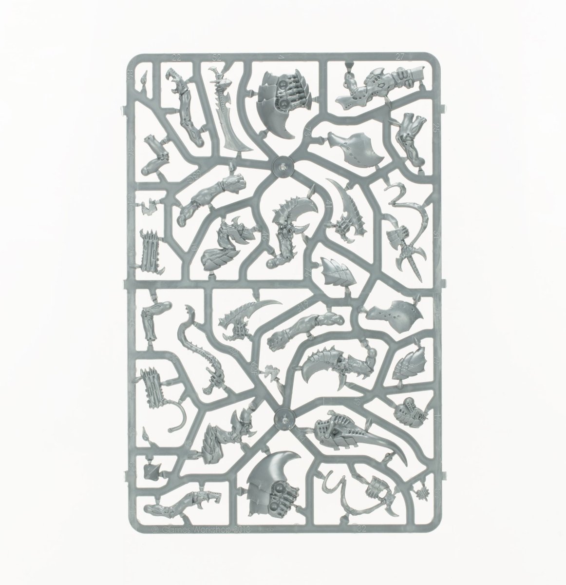 Combat Patrol: Tyranid Assault Brood sprue contents - Loaded Dice