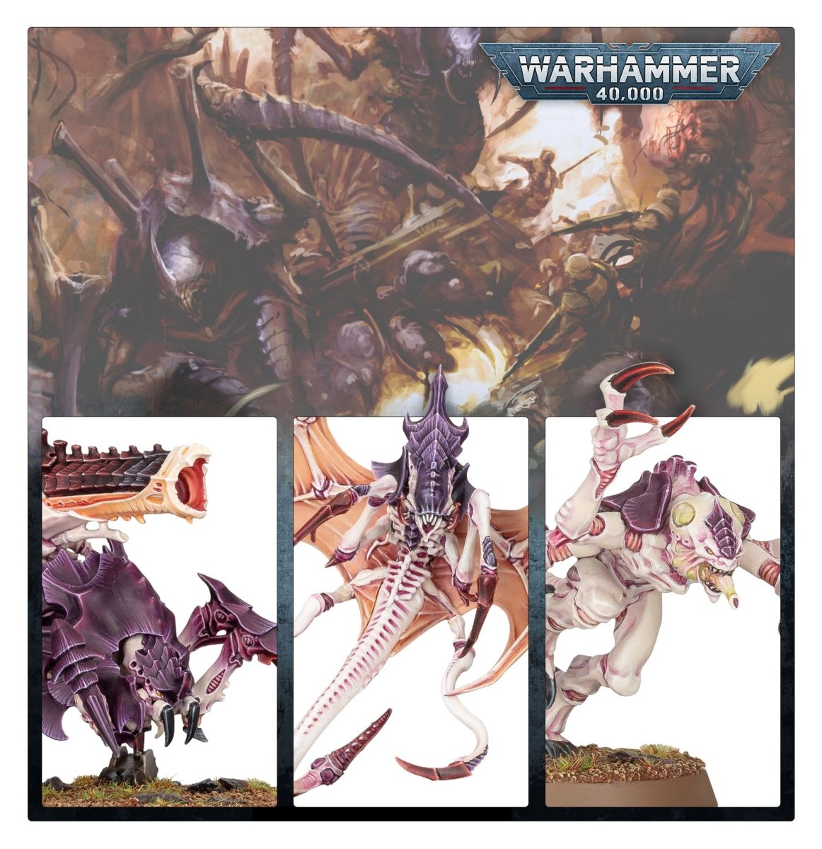 Combat Patrol: Tyranid Assault Brood model detail - Loaded Dice