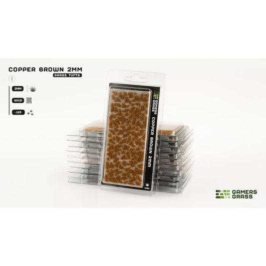 Gamers Grass Copper Brown 2mm - Loaded Dice