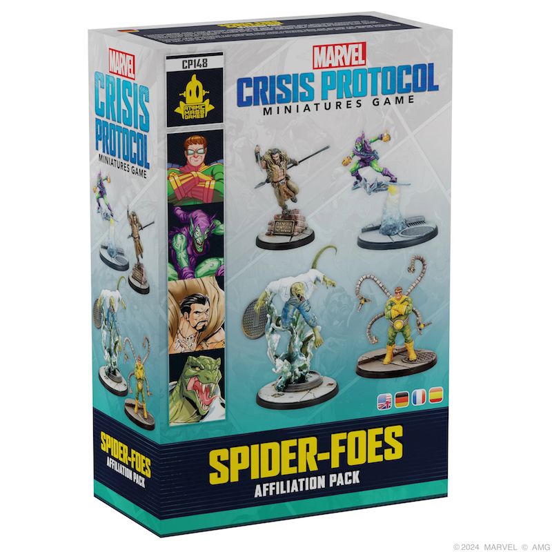 Marvel Crisis Protocol: Spider Foes Affiliation Pack - Release Date 17/5/24