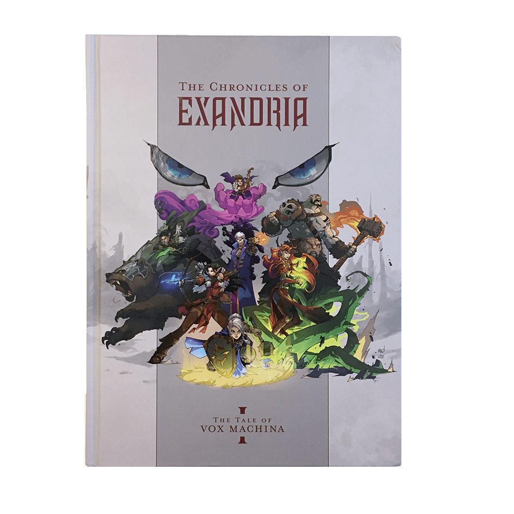 Critical Role - The Chronicles of Exandria Vol 1 The Tale of Vox Machina Hardcover - Loaded Dice